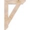 Ekena Millwork Traditional Slat Smooth Bracket, Douglas Fir, 5 1/2"W x 30"D x 42"H BKT06X30X42TRA06SDF - alternate 3